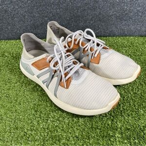 OluKai Mio Li Shoes Mens Size 10.5 Mist Gray Poi Mesh Comfort Sneaker 10440-DW25